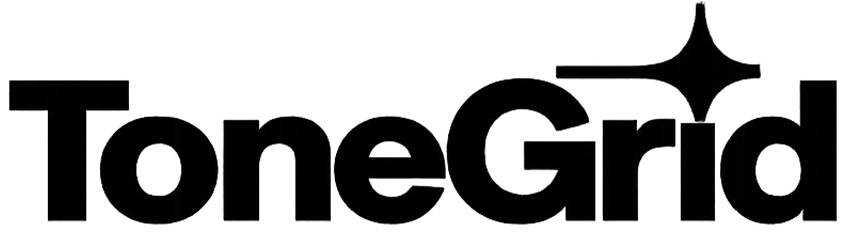 ToneGrid — black, for light backgrounds